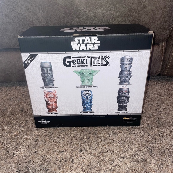 Star Wars Geeki Tiki Clan Of Two Mandalorian And The Child Two-Pack NEW - Picture 2 of 7
